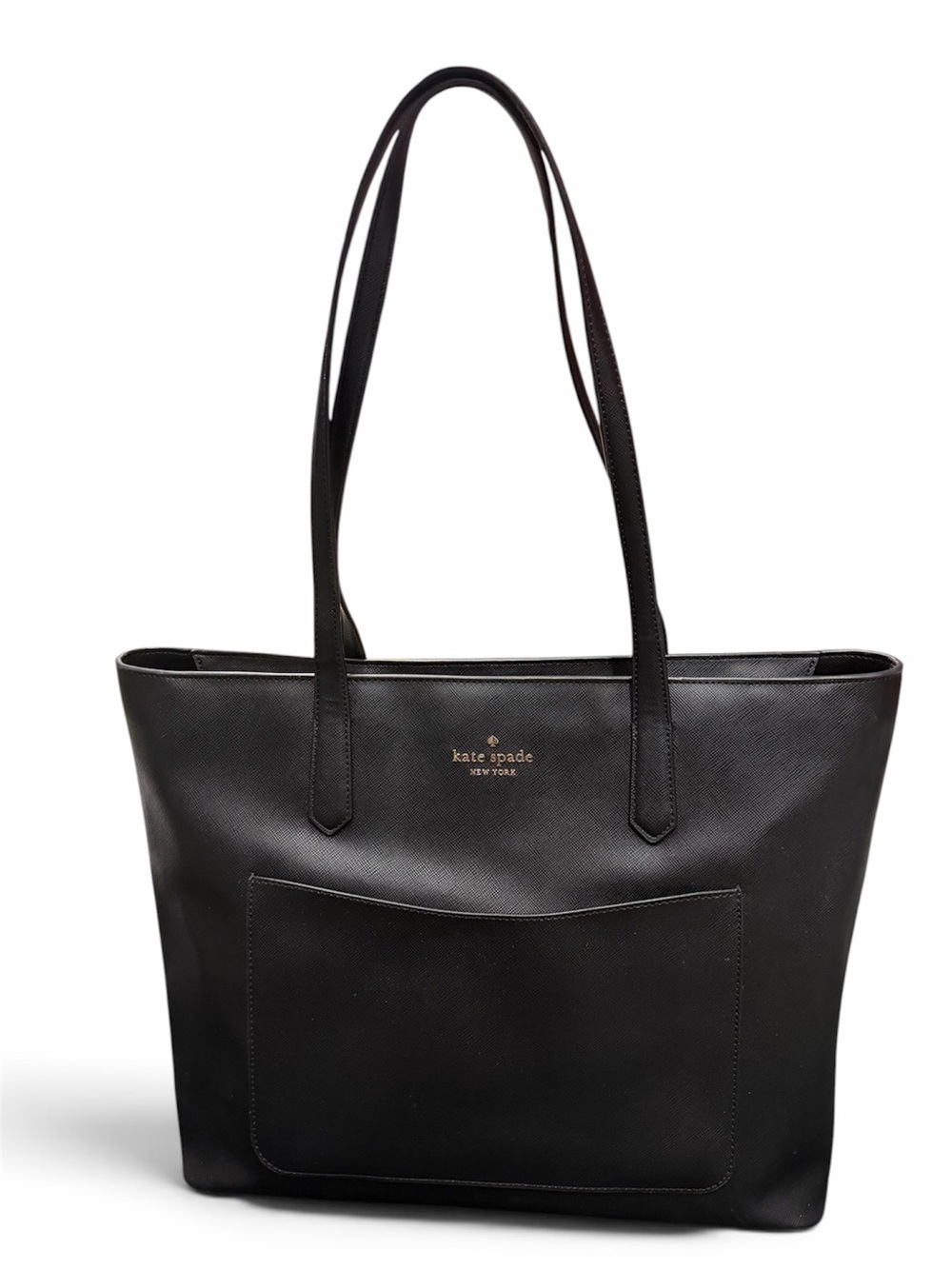 Kate Spade Daily Large Tote Black Saffiano Leather Bag K8662